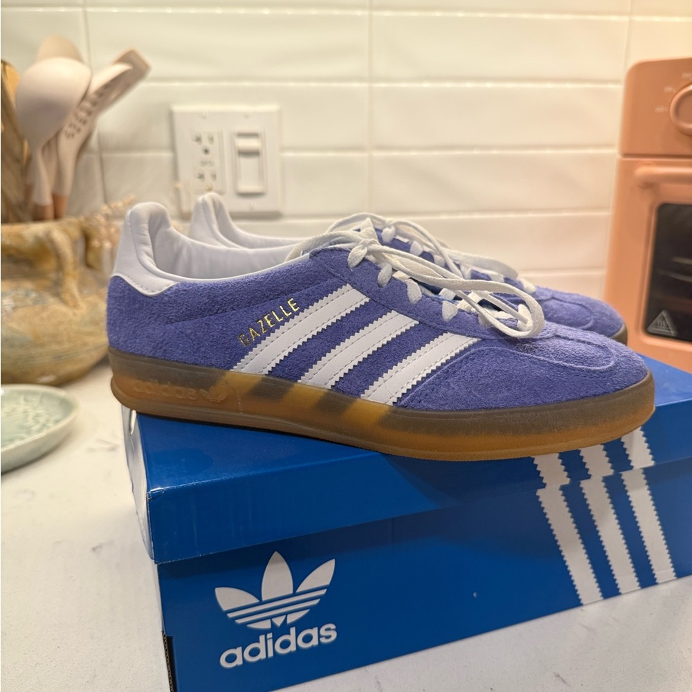 Adidas Gazelle Blue Sneakers